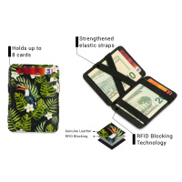 HUNTERSON Wallet Magic Coin Wallet RFID toucan