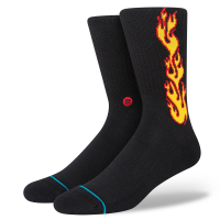 STANCE Socken Flammed black