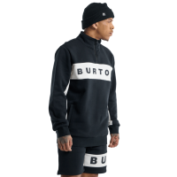 BURTON Sweat Jacket Lowball Quarter-Zip Fleece true black