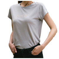 BAVARIAN CAPS Women Shirt Alpenkind hellgrau