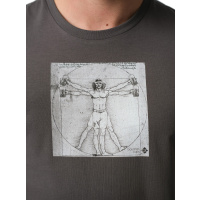 BAVARIAN CAPS T-Shirt Homo Bavaricus dark grey