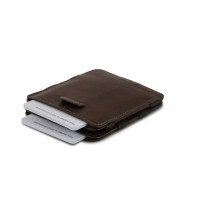 HUNTERSON Wallet The JULES Magic Wallet RFID Pull-Tab brown