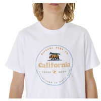 RIP CURL Kids T-Shirt Cali Bear  white