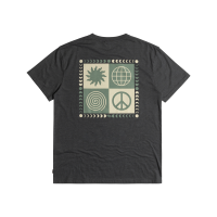 QUIKSILVER T-Shirt Peace Phase tarmac