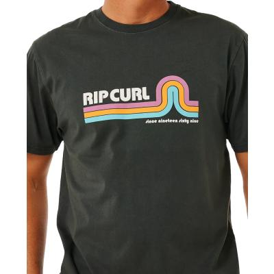 RIP CURL T-Shirt Surf Revival Mumma washed black