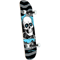 POWELL-PERALTA Skateboard Ripper One Off Silver/Light blue
