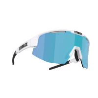 BLIZ Sunglasses Matrix Small matt white smoke&blue...