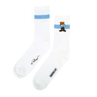 BAVARIAN CAPS Sport Socks Papa Smurf white