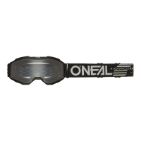 ONEAL Kids Bike Goggles B-10 Solid Black - Clear
