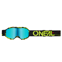 ONEAL Kids Bike Goggles B-10 Attack Black/Neon Yellow -...