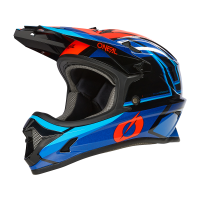 ONEAL Bike Fullface Helm Sonus Split Blue/Red