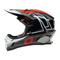 ONEAL Kids Bike Fullface Helmet Sonus Split Black/Red/Gray