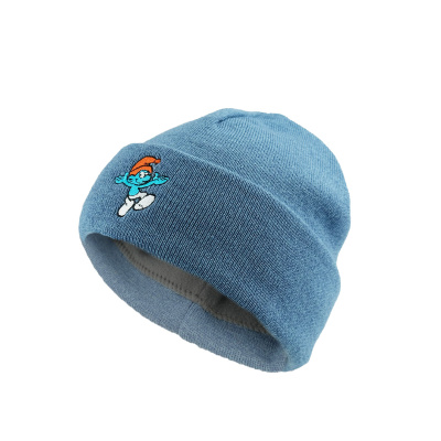 BAVARIAN CAPS Kids Beanie Schlümpfe hellblau