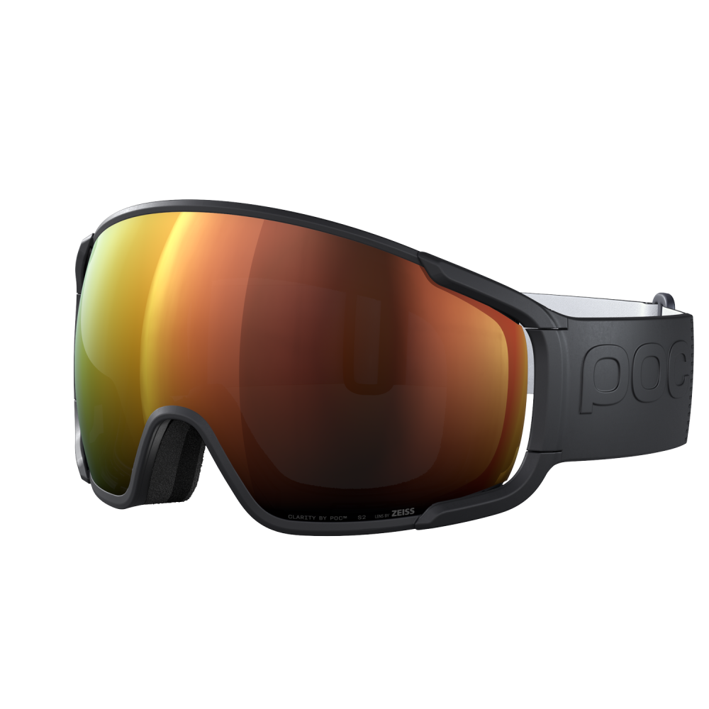 POC Snow Goggle Zonula uranium black/partly sunny orange