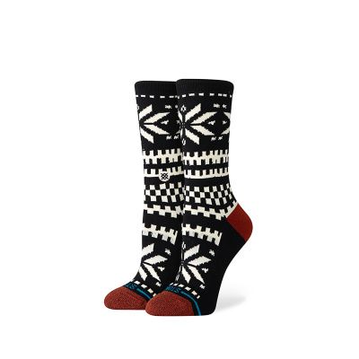 STANCE Women Socken Flake Crew black