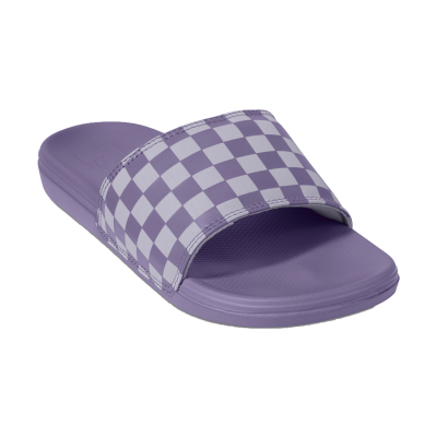 VANS Women Shoe Mte La Costa Slide-On Checkerboard purple...