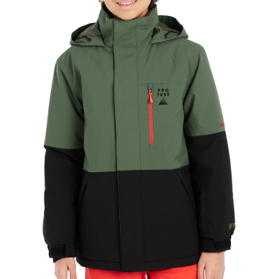 PROTEST Kids Snow Jacke Prtsaver jr thyme green